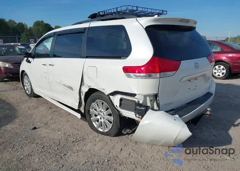 2014 Toyota Sienna Limited 7 Passenger из США, поврежденный, VIN 5TDDK3DC9ES083661